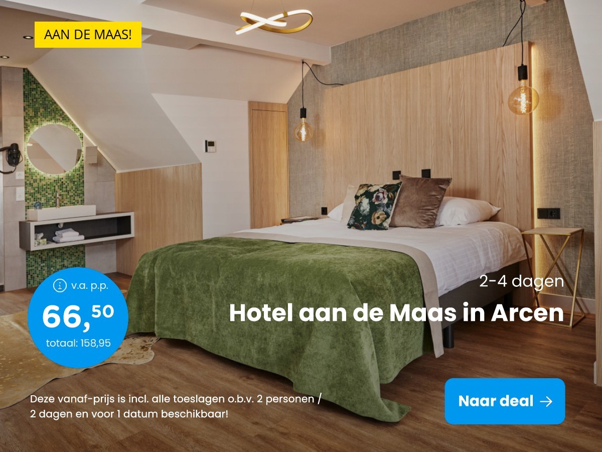 Hotel aan de Maas in Arcen