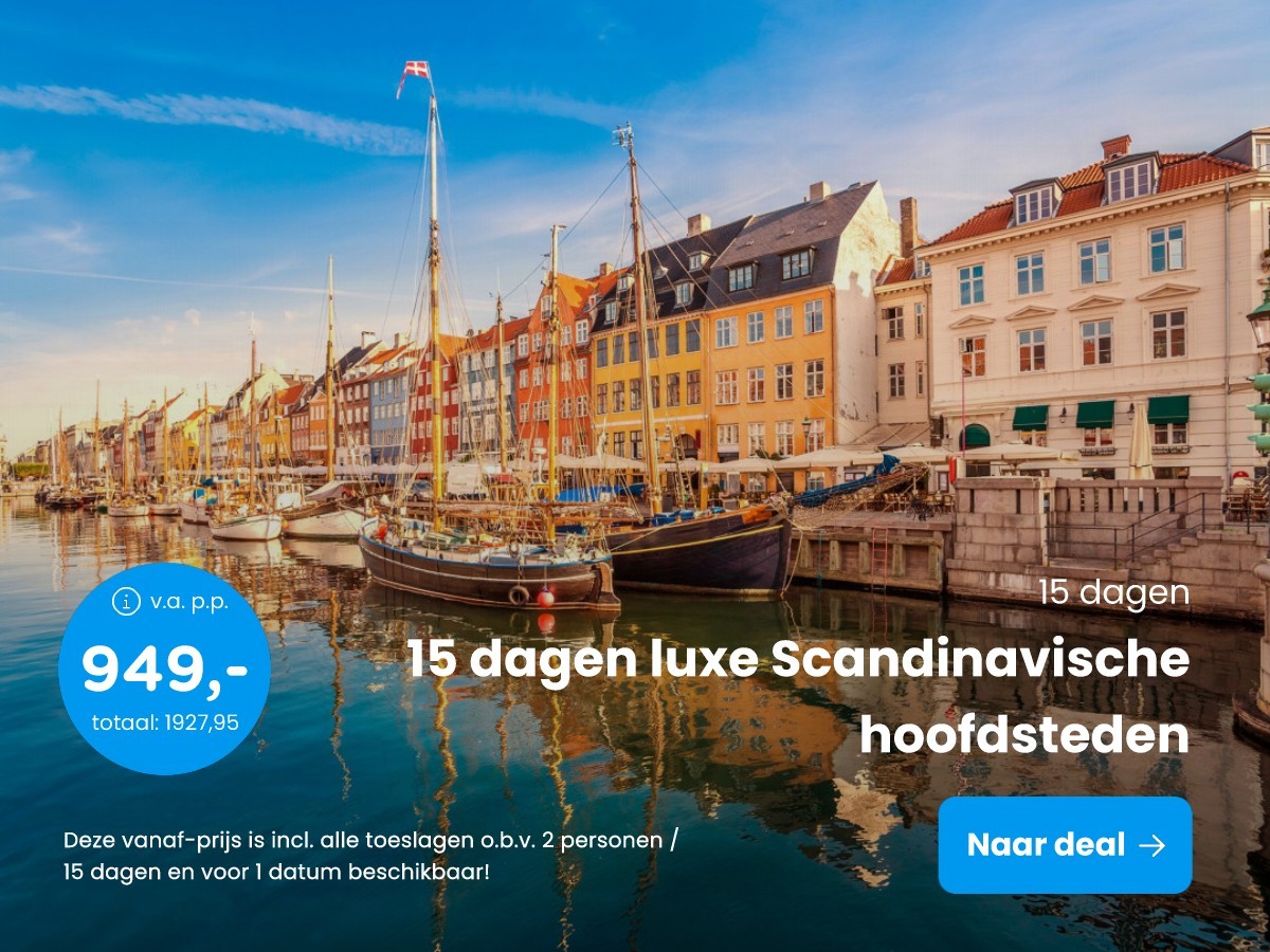 15 dagen luxe Scandinavische hoofdsteden