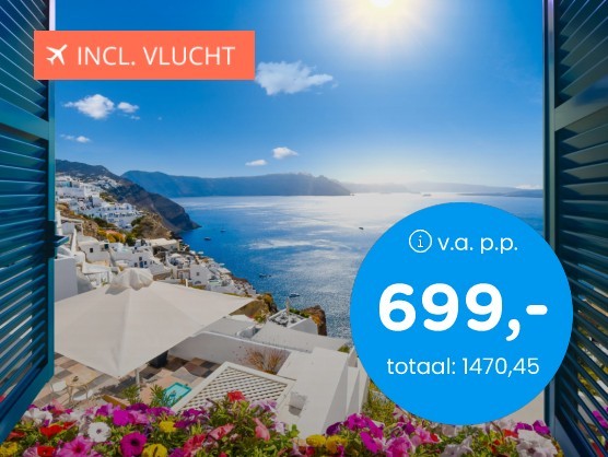 4*-hotel op Santorini + vlucht &transfer