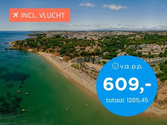 5*-resort Algarve + vlucht & huurauto