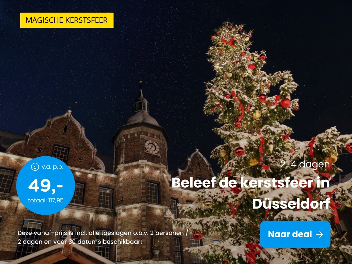 Beleef de kerstsfeer in Dsseldorf
