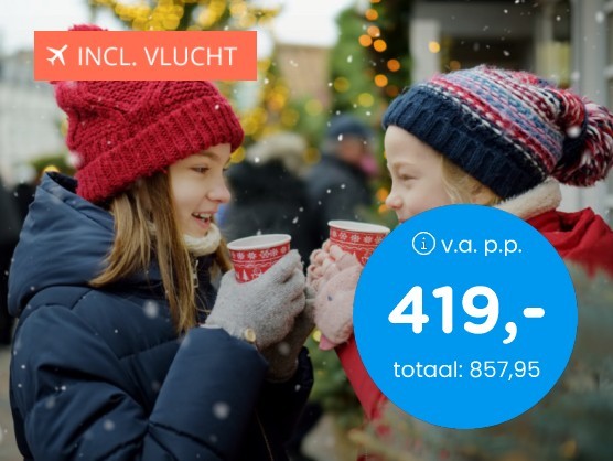 Kerstmarkt Riga + vlucht en ontbijt