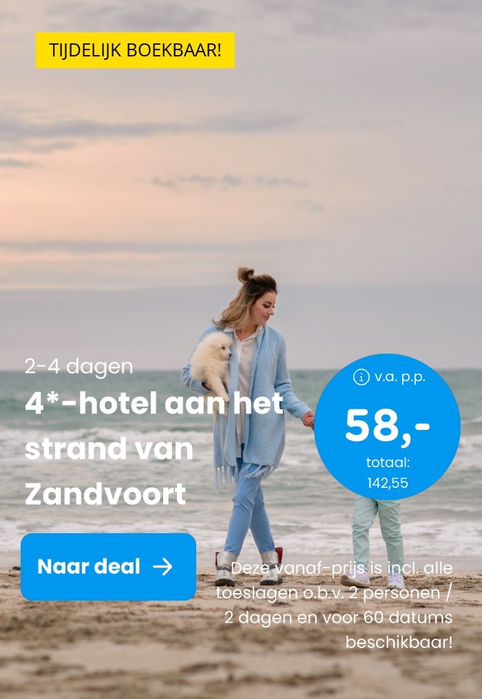 4*-hotel aan het strand van Zandvoort