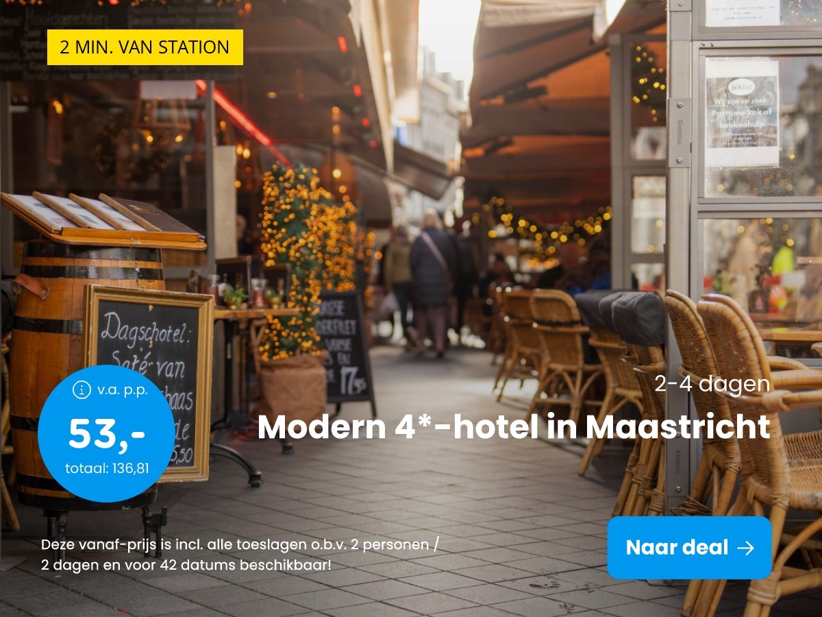 Modern 4*-hotel in Maastricht