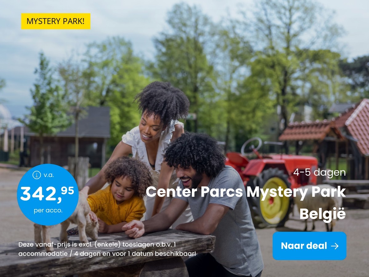 Center Parcs Mystery Park Belgi