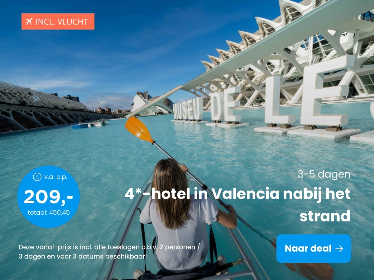4*-hotel in Valencia nabij het strand