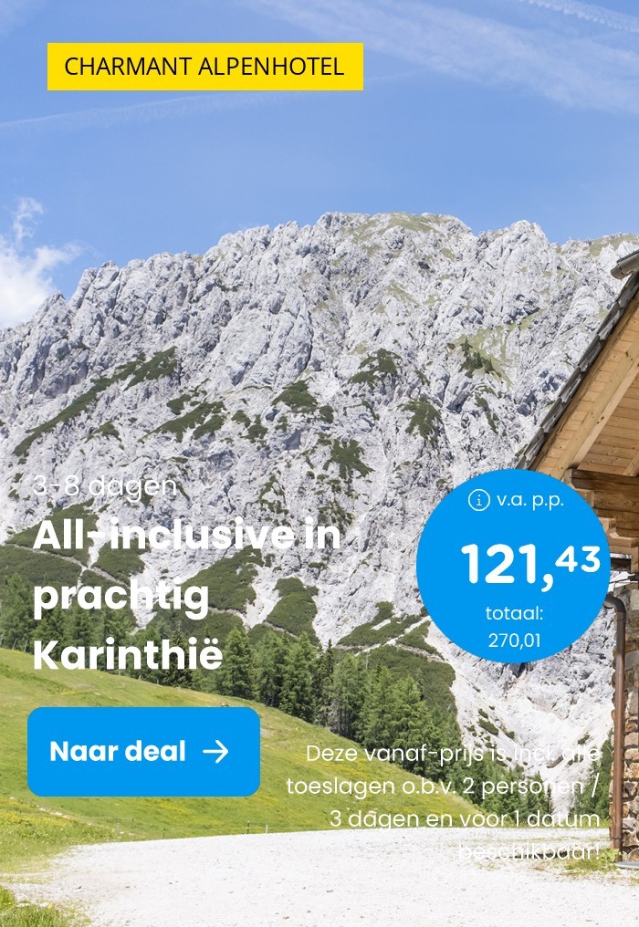All-inclusive in prachtig Karinthi