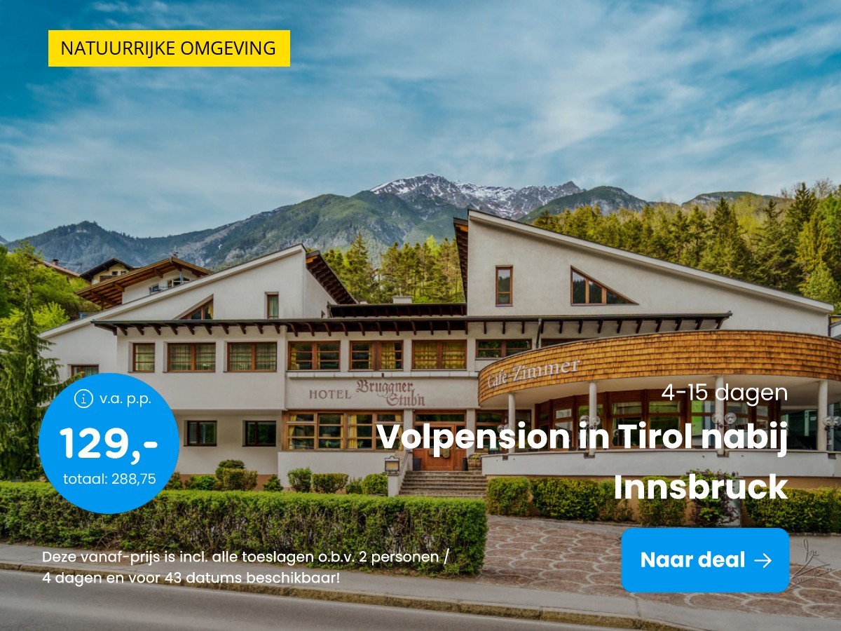 Volpension in Tirol nabij Innsbruck