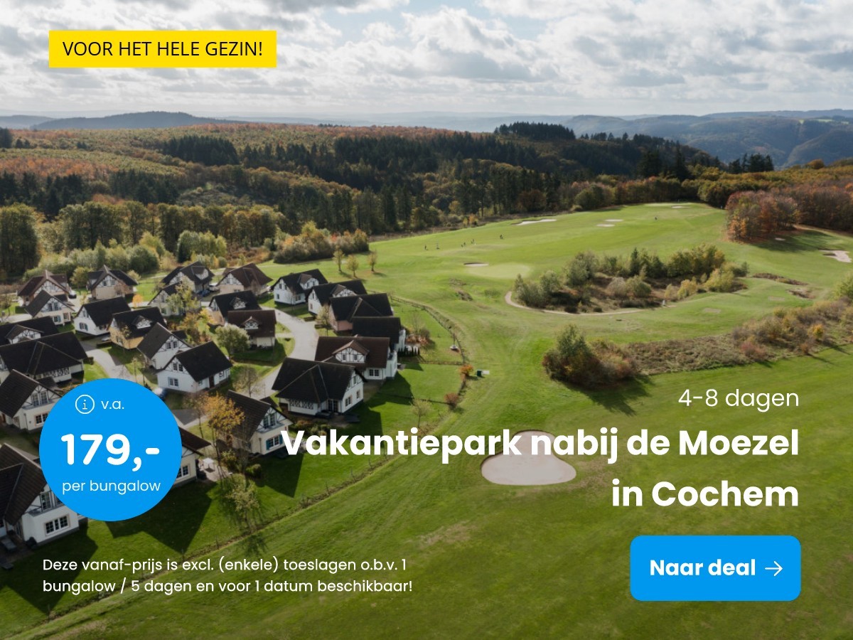 Vakantiepark nabij de Moezel in Cochem