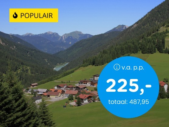 Halfpension in de Lechtaler Alpen