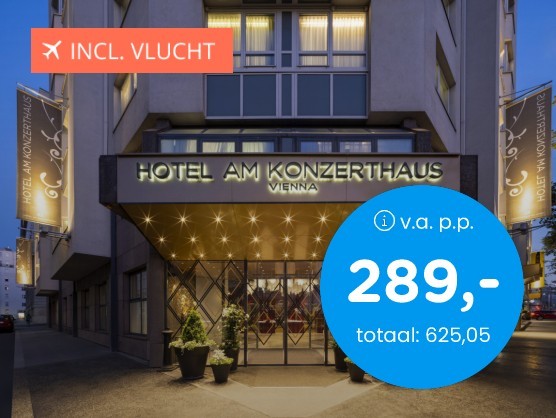 4*-hotel in Wenen + vlucht en ontbijt