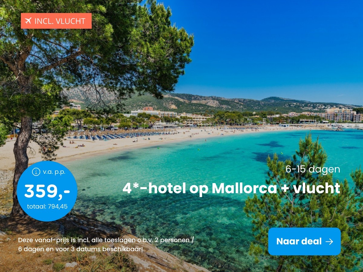 4*-hotel op Mallorca + vlucht