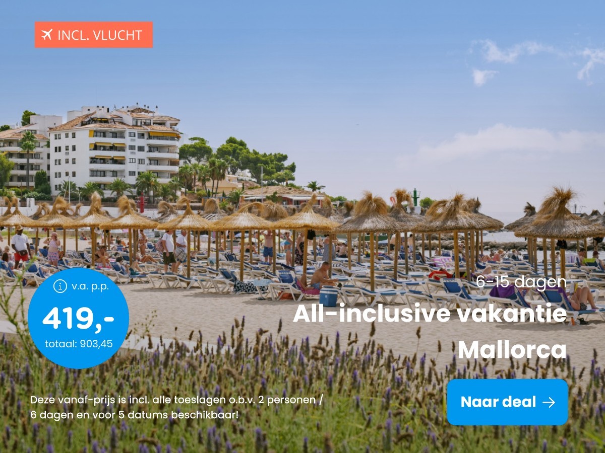 All-inclusive vakantie Mallorca
