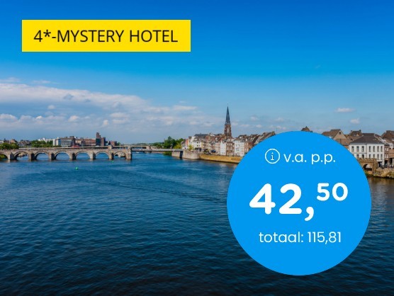 4*-Mystery Hotel Maastricht + ontbijt