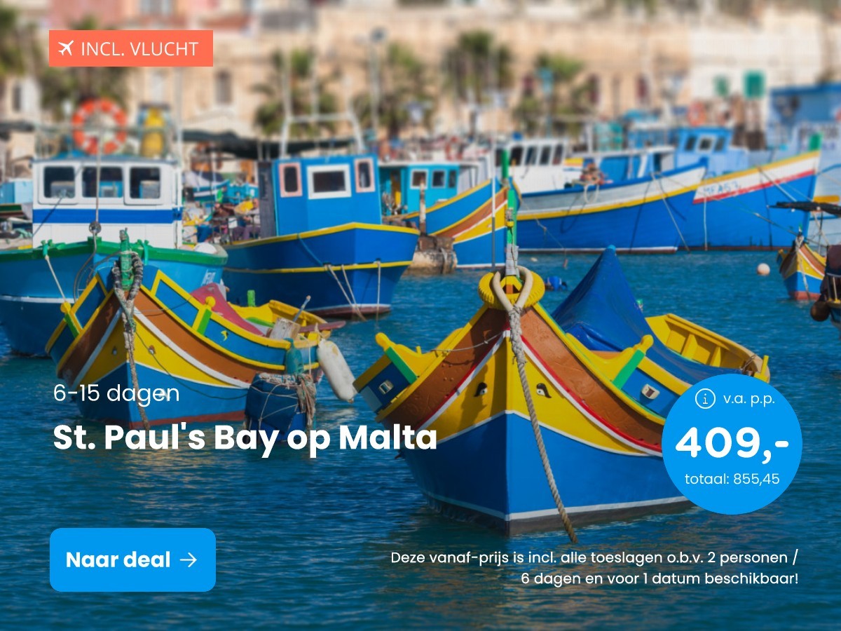 St. Paul's Bay op Malta